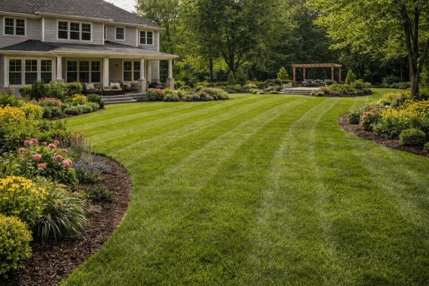Backyard landscaping design